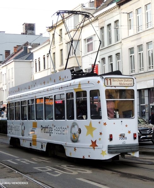 7008 lijn11 'PRETTIGE FEESTEN' GEMEENTESTRAAT 20161223 13u50