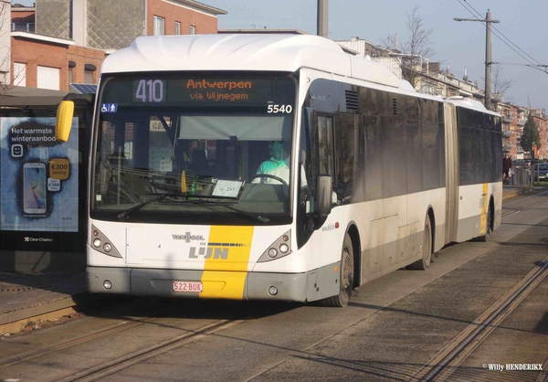 5540 lijn410 halte 'RUGGEVELD' 20160121 14u27