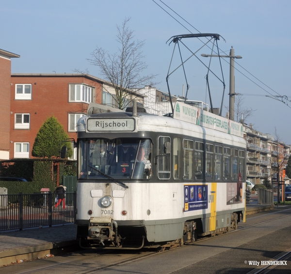 7082 'RIJSCHOOL' halte 'RUGGEVELD' 20160121 14u28