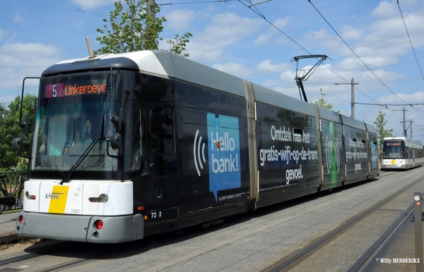 7202 lijn 5 'HELLO BANK' halte ERTBRUGGE 20150613 (1)