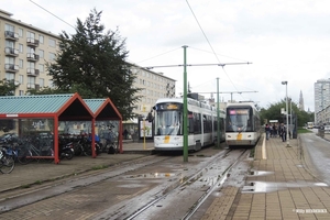 7305 'OPLEIDING' & 7245 lijn 3 halte 'HALEWIJN' 20150901