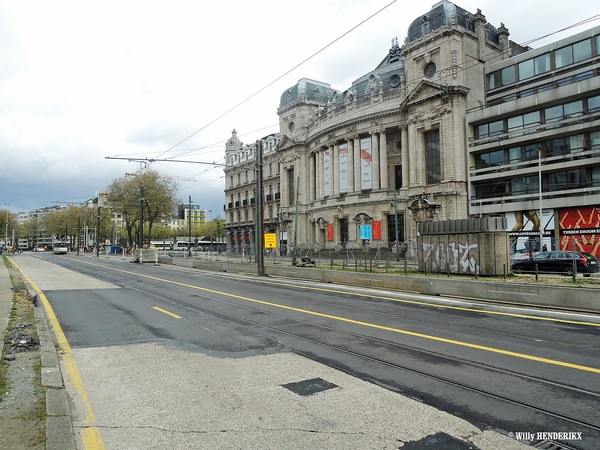 NIEUWE TRAMBEDDING FRANKRIJKLEI nabij OPERA 20160426