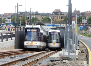 7282 & 7337 lijn 10 in- uitrit TUNNEL BRUG TURNHOUTSEBAAN 2017090