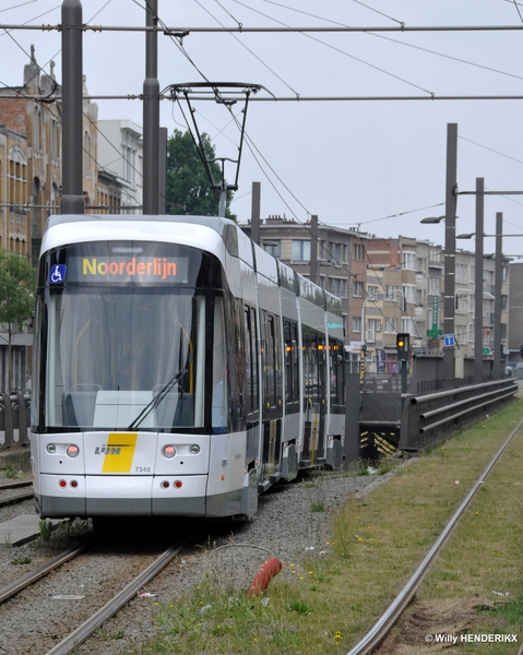 7348 'NOORDERLIJN' halte MUGGENBERG inrit tunnel 20170603d