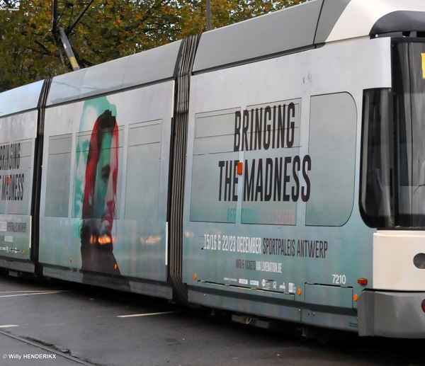 7210 lijn3 'BRINGING THE MADNESS' nabij halte HALEWIJN 20171106 1