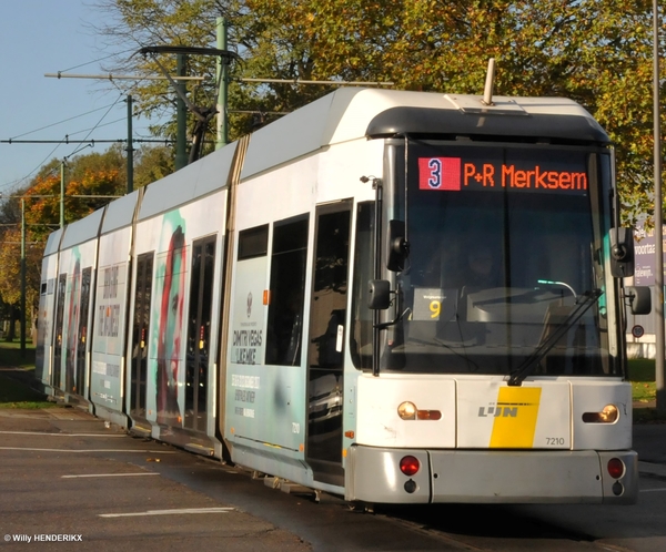 7210 lijn3 'BRINGING THE MADNESS' nabij halte HALEWIJN 20171106 1