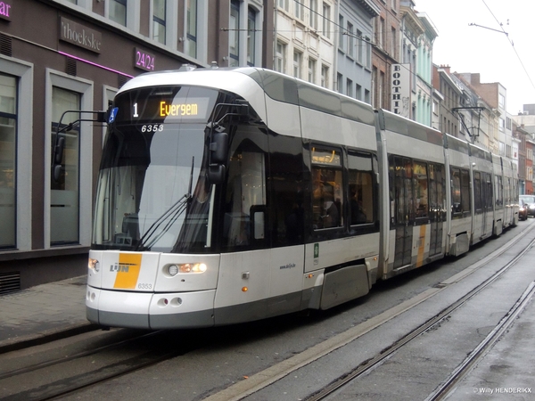 6353 lijn1 Kortrijksepoortstraat GENT 20171221 14u01