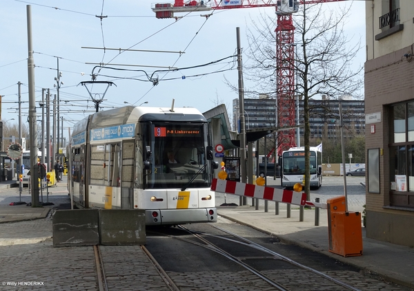 7282 lijn9 inrit GULDENVLIESSTRAAT tijdens de versporing 20180407