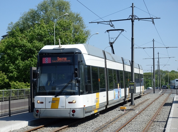 7282 lijn8 richting ZUID foutieve aanduiding Halte HOF TER LO 201