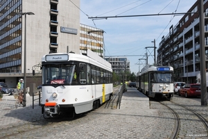 EERSTE PROEFRIT lijn 70 met 7117 & 7114-7126 Halte EILANDJE 20180