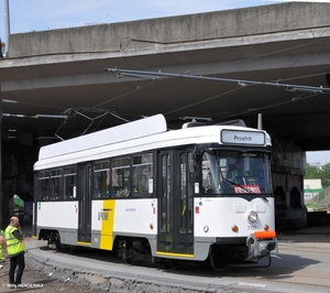 EERSTE PROEFRIT lijn 70 met 7117 onder NOORDERLAANBRUG 20180525_2