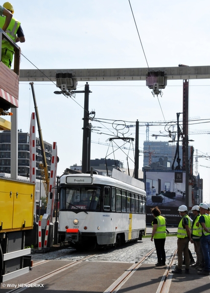 EERSTE PROEFRIT lijn 70 met 7916 & 7117 LONDENBRUG 20180525_2