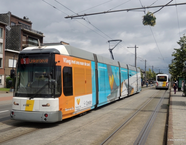 7205 lijn5 'CONDOR - Vleig met ons naar de zon' nabij halte RUGGE