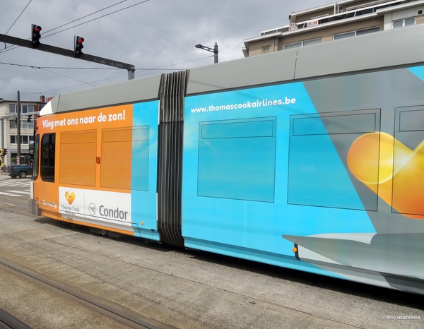 7205 lijn5 'CONDOR - Vlieg met ons naar de zon' nabij halte RUGGE