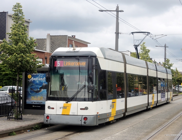 7207 lijn5 halte RUGGEVELD 20160701