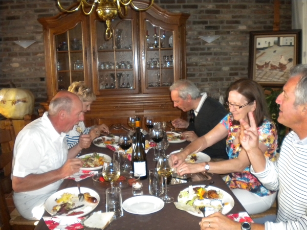 pre-reunie 1 juli 2012 bij Wies Teppers