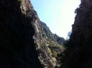 wandeling in kloof Yuvarlakayi