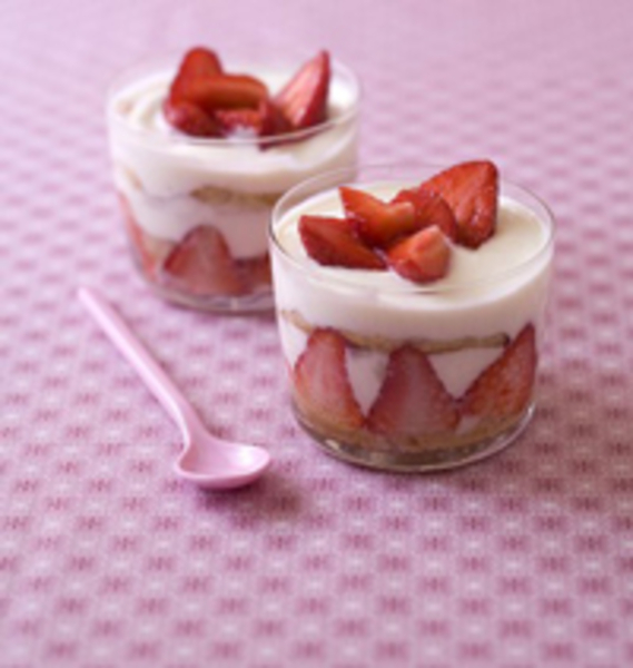 Tiramisu aux fraises