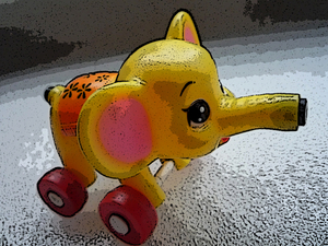 Gele olifant