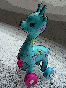 Groot blauw hert