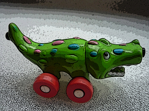 Groene krokodil
