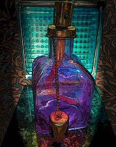 olielamp-klein