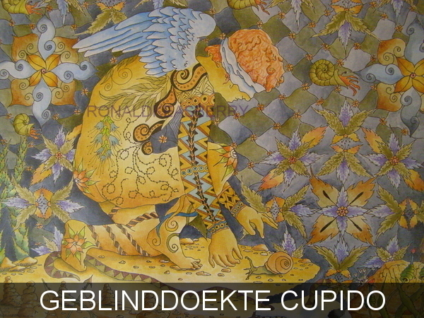 CUPIDO VLEUGELS STRUCTUUR TANGLES SLANG SCHEDEL SLAK ROTSEN  TATTOO