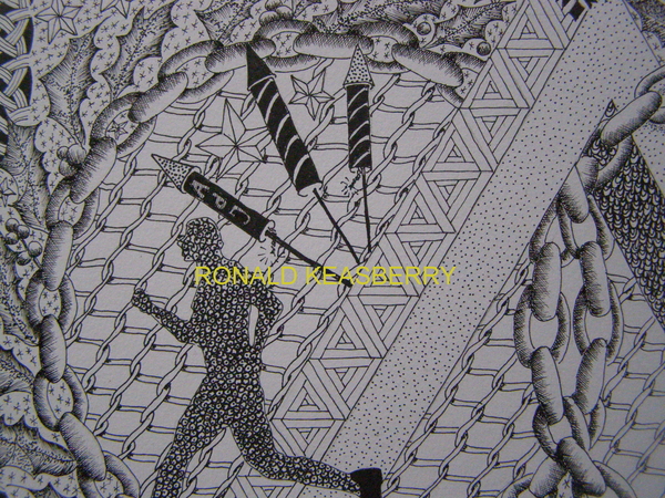 renner man vuurwerk zentangle doodle ketting bootcamp