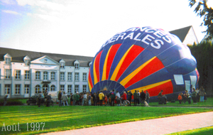 Visite en ballon en aot 1997.