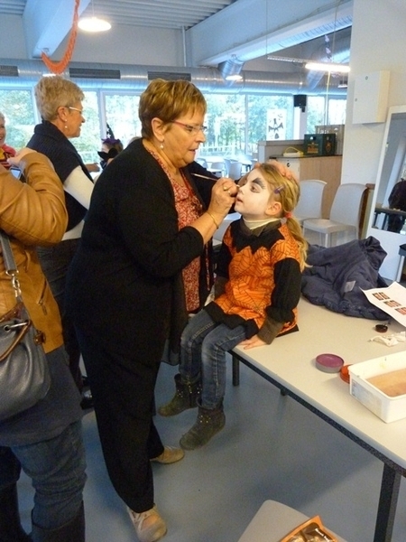 016-Schminken voor halloween