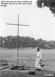 CITE   ENDROIT DU MASSACRE,  camp militaire.