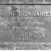 CITE PLAQUE COMMEMORATIVE, camp militaire