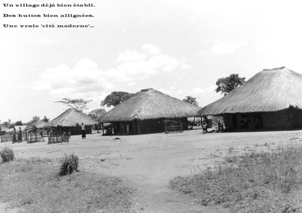 VILLAGE en brousse.