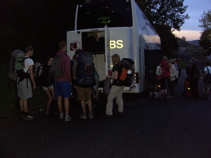 INSTAPPEN EN WEER WEG (BILBAO)