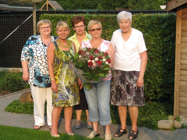 De vriendinnen met de jarige