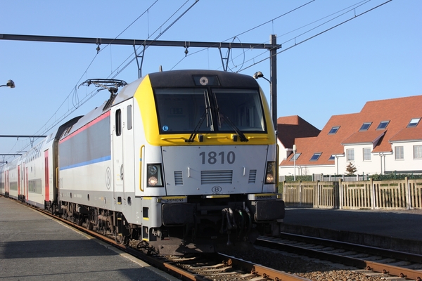 met de trein