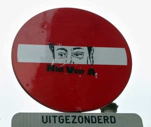 Politiek verkeersbord