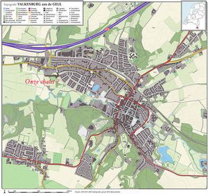 Valkenburg topografiekopie