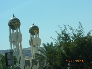 31. Koepels van moskee in Muscat-stad IMGP1703
