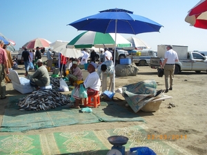 2. Vismarkt op het strand in Seeb. IMGP1735