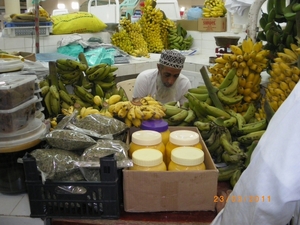 5. Groenten- en fruitmarkt in Nizwa.IMGP1793