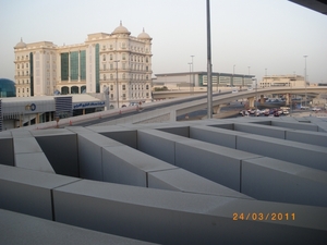 36. Hotel City Seasons Dubai zicht uit kamer. IMGP1890