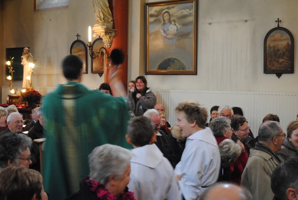 De Zegening in de kerk