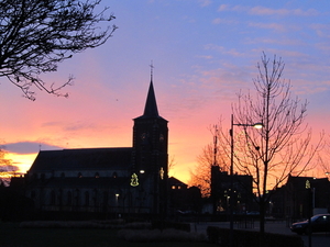 het op komen van de zon!