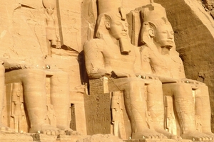 Abu Simbel tempels..