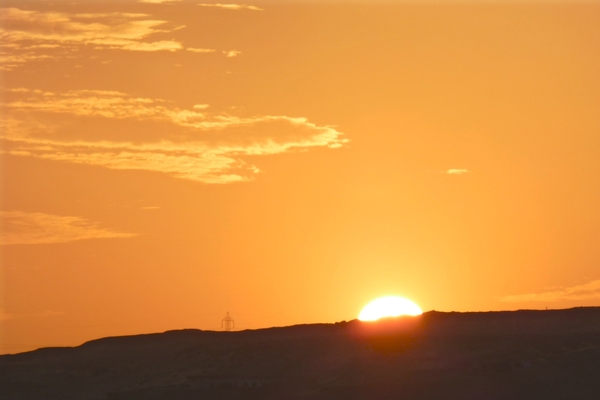 Fantastische zonsondergangen...!
