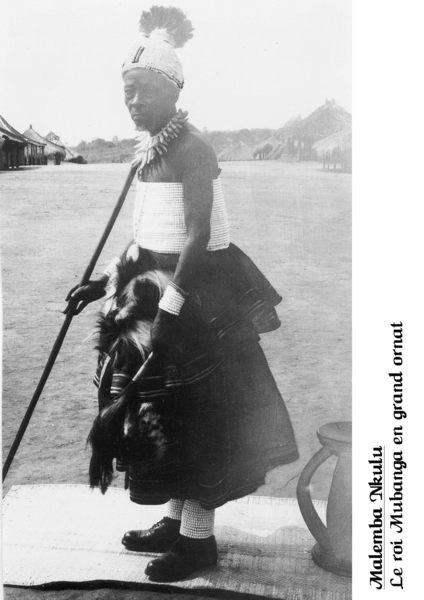 MALEMBA  le roi MUBANGA   MANO128M
