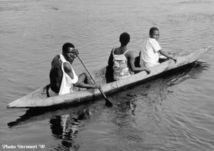 MANONO sur le fleuve vers MALEMBA