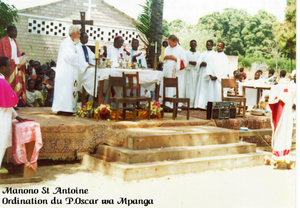MANONO, ordination P.Oscar wa Mpanga