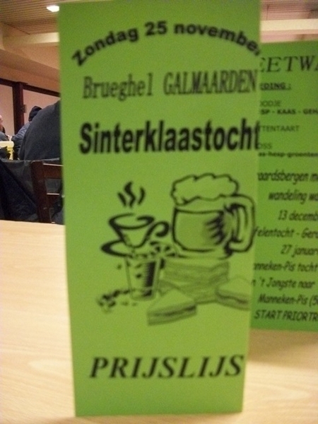 59-Rustpost in Galmaarden na 12 km.....